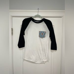 Serengetee 3/4 sleeve Men’s baseball tee
